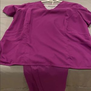 Greys anatomy scrubs top and bottom